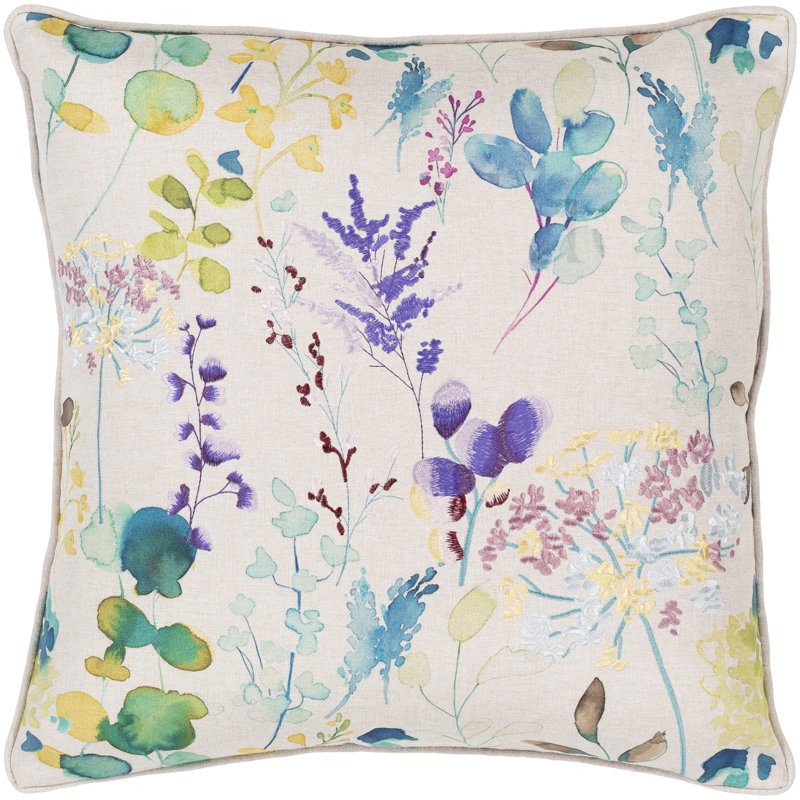 Rea Throw Pillow in , No Fill, 22" x 22"