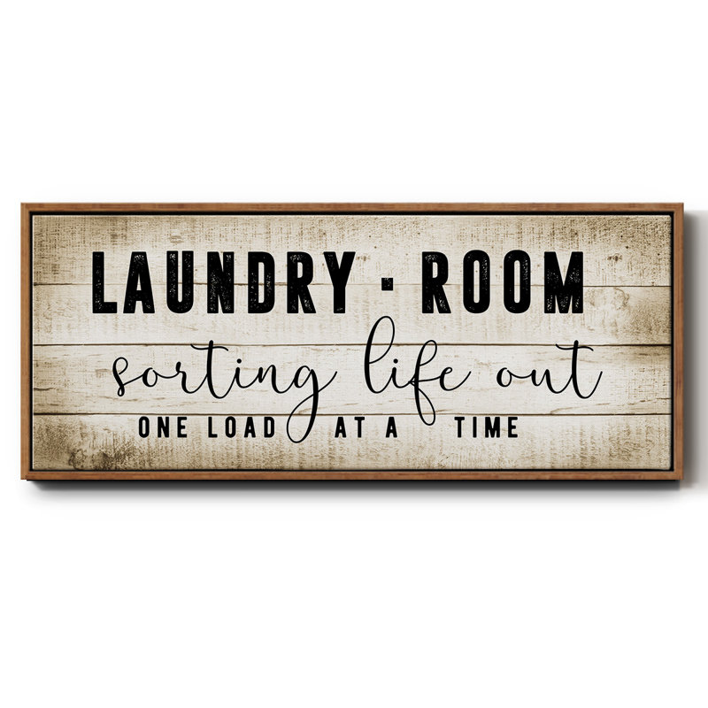 Laundry Room - Toile encadrée