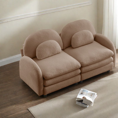 Causeuse incurvée 2 places Cloud Comfort