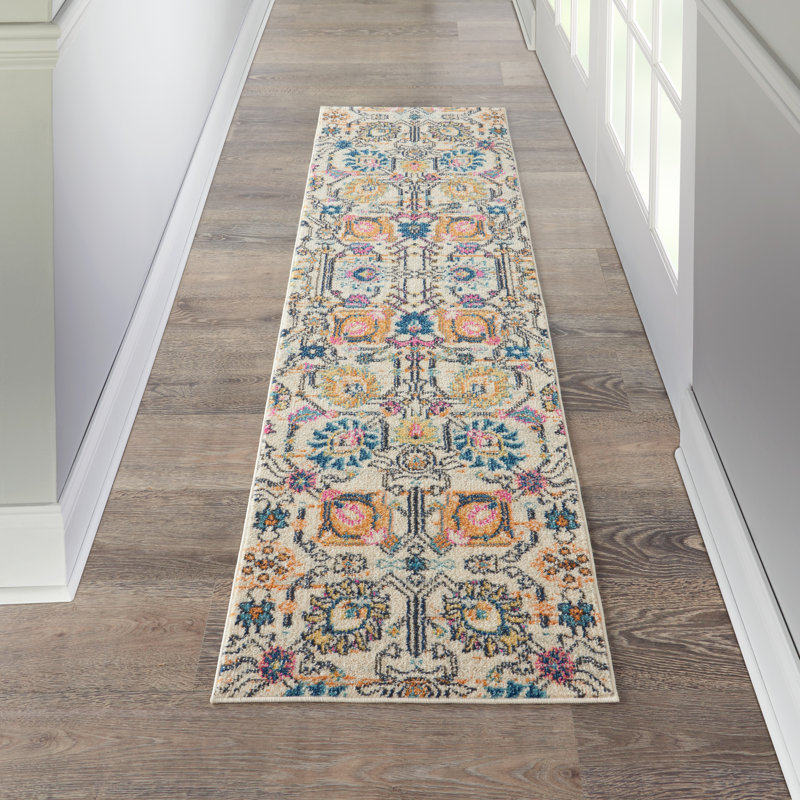 Doyon Floral Indoor Rug, Runner 2'2" x 7'6"