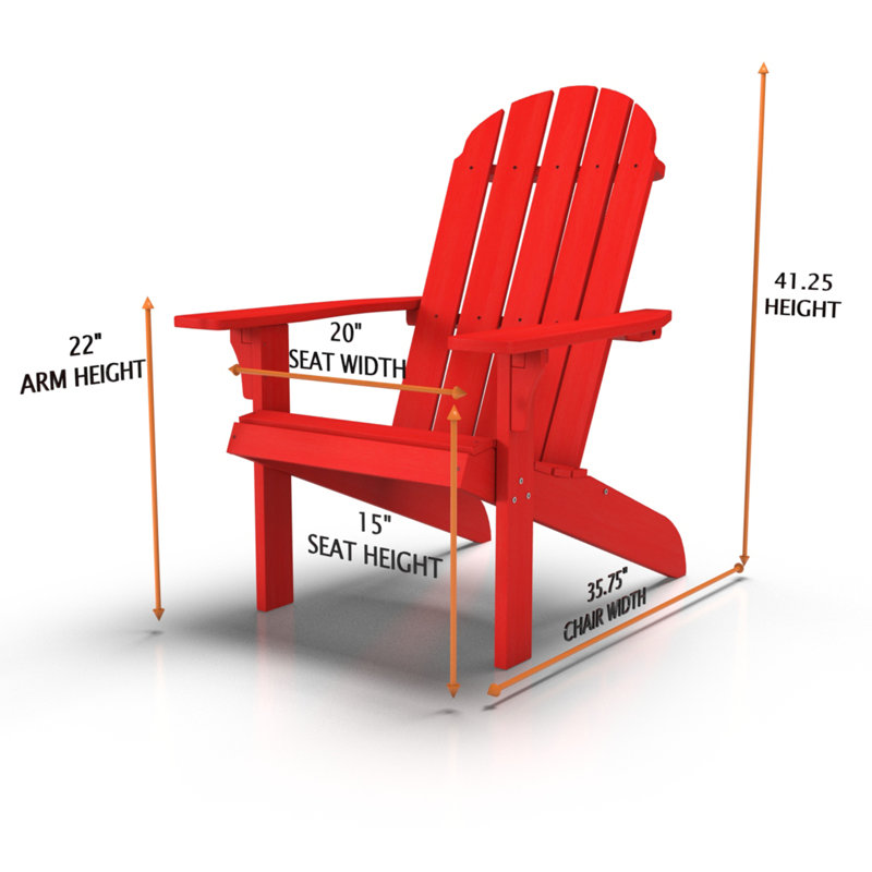 Chaise Adirondack Selas