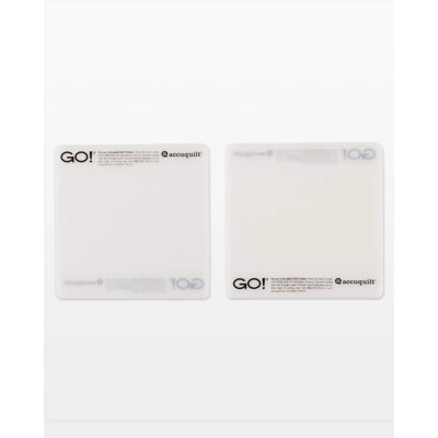 Accuquilt GO! Tapis de coupe 6 po x 6 po, paquet de 2