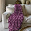 Mauve Dot Dot - 1 pièce Sherpa Premium-100491728
