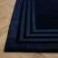 Ellington Border Hand Knotted, 70% Wool And 30% Viscose, Saphire Area Rug-632730348