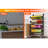 Snack Cart with Wheels 4-Tier