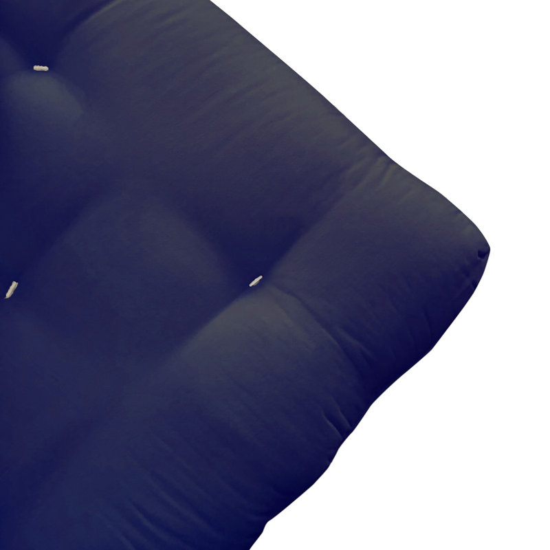 Matelas de futon à ressorts / à ressorts Wooly, Double, Bleu royal