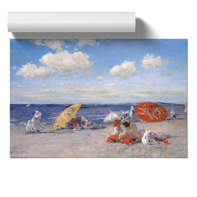 At the Seaside by William Merritt Chase - Frameless Print