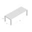 Table de salle à manger extensible en plastique Farrah-556616547-556616551