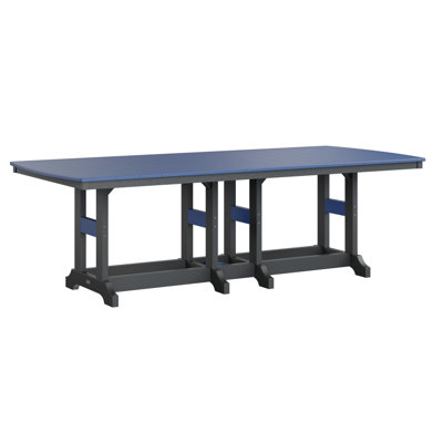 Table de salle à manger rectangulaire 96 po Berlin Gardens Garden Classic