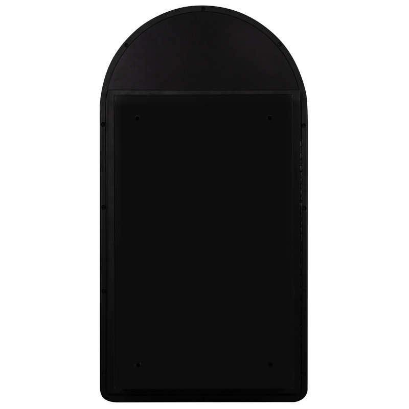Eaton Arched Medicine Cabinet, Recess Mount, Black