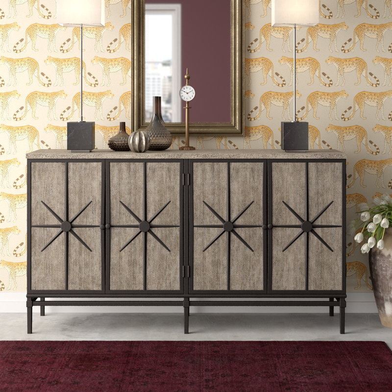 Mallory 72'' W Solid Wood Sideboard
