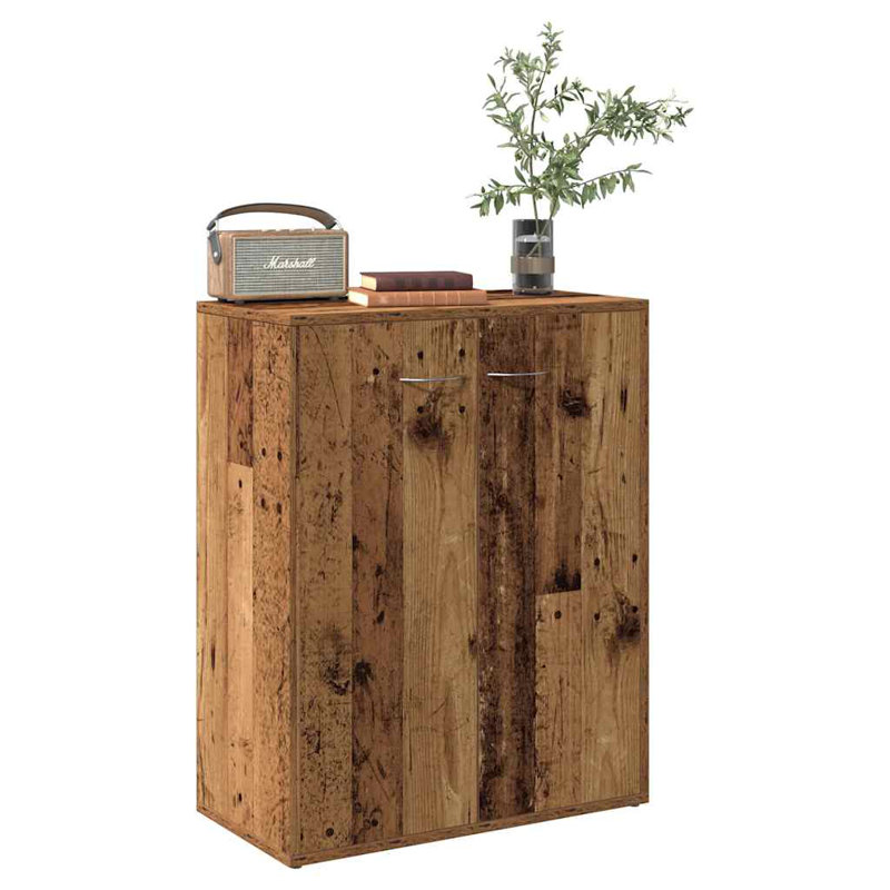 Aatish 60 Cm Wide Sideboard, Old Wood