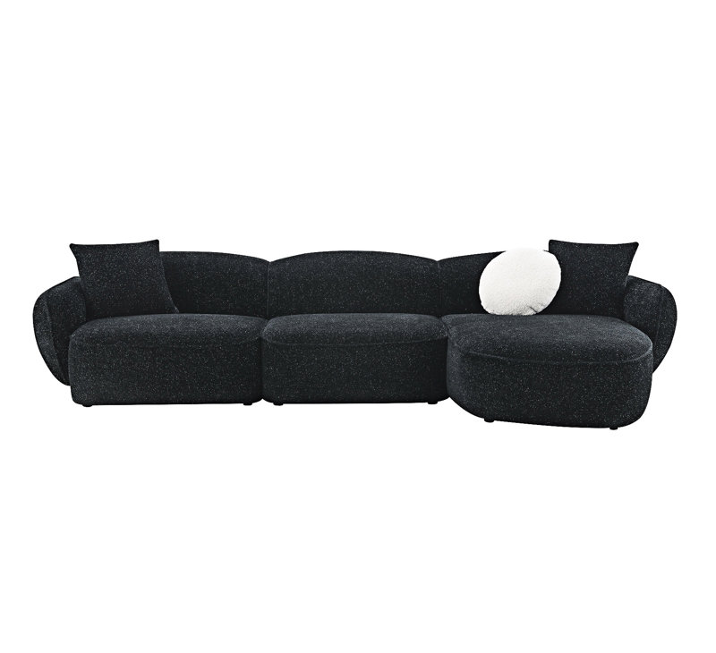 Sectional Sofa With Pillows