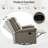 Swivel Recliner Manual Rocking Recliner-1481642605