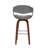 Keisha Swivel Fabric Mid-Century Stool-1274460726-1274460723