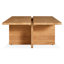Nowthen Outdoor Teak Coffee Table