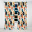 Geometric Harmony Polka Dots Pattern I - Abstract Curtain - Blackout Curtain - 1 Panels-107551043