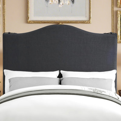 Tête de lit capitonnée et capitonnée, tête de lit en bois massif avec pieds en bois, tête de lit en tissu au design moderne
