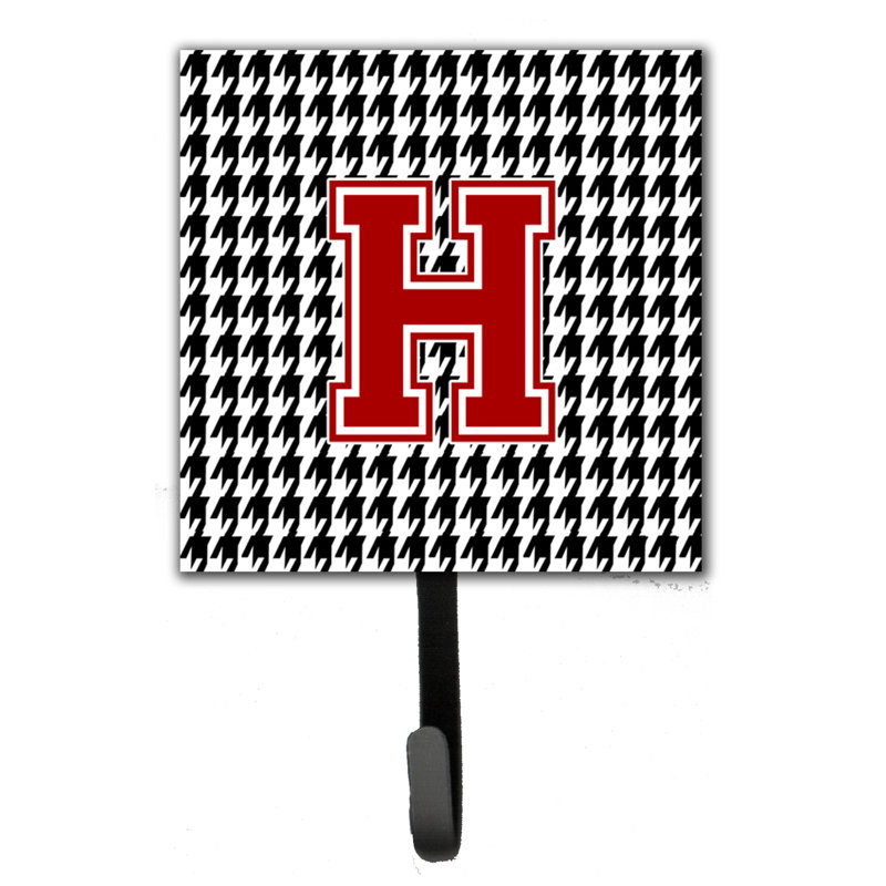 Porte-laisse houndstooth et crochet mural, H