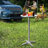 Metal Outdoor Bar Table , 23.62'' in. W 23.62'' in. D