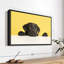 Adorable impression sur toile de laboratoire noir-580313768