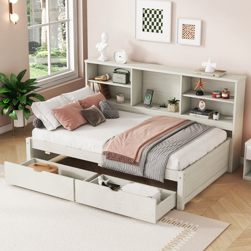 Versatile Twin Size Harte with Multiple Functionalities and Stylish Design