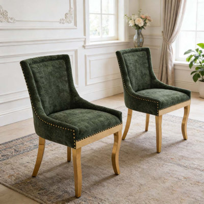 Chenille Dining Chairs