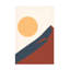 Art mural sur toile, Rouleau bolaire-101097606