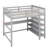 Hawwah Kids Full Loft Bed-812297484