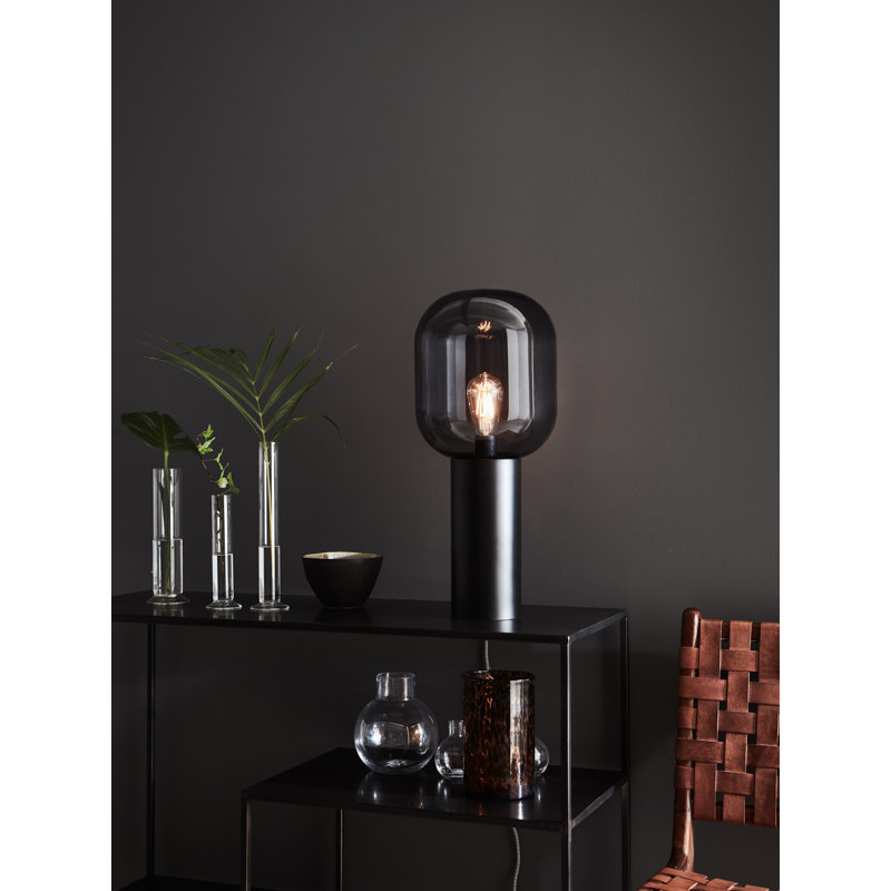 Oltorf Metal Novelty Lamp, Smoke
