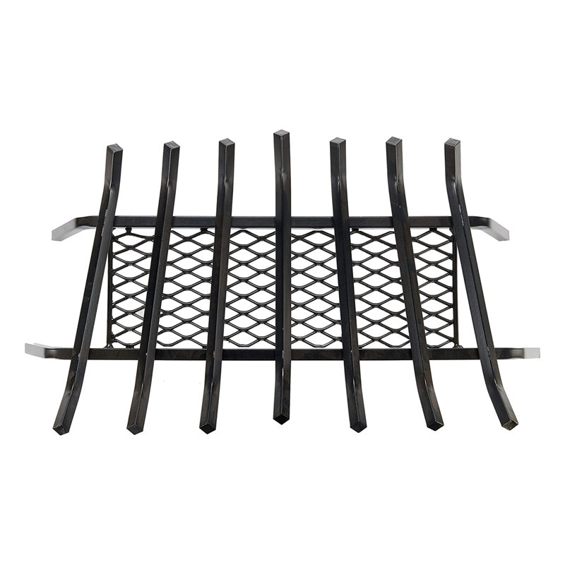 Grille de cheminée en acier