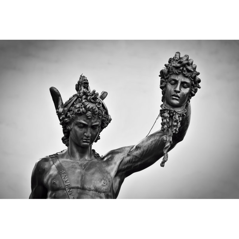 Ancient Sculpture Of Menelaus by NiseriN - Wrapped Canvas Print, 30cm H x 46cm W x 3.8cm D