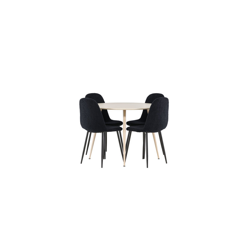 Anzavia 4 - Person Dining Set