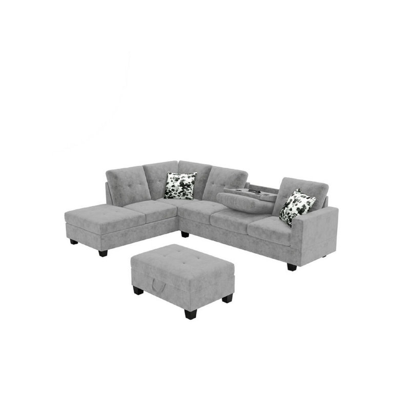 Canapé modulaire 3 pièces Kwasi