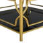 Table basse 33,5 "carrée en verre-150844951