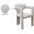 Exilda Vegan Leather Dining Chair-2008449180