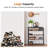 14 Pair Shoe Rack