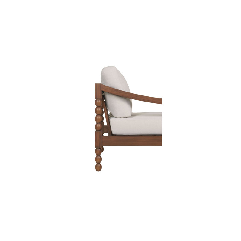 Delilah Outdoor Accent Chair Brown