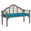 Banc de jardin en bois Poissons-979211344-979211347