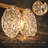 Clayre 5-Light Dimmable Unique/Statement Chandelier With  Water Ripple Glass-1369189396