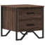 Aimilios 40cm W Metal Bedside Table-2123141112