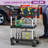 43'' H x 17.7'' W Utility Cart with Wheels
