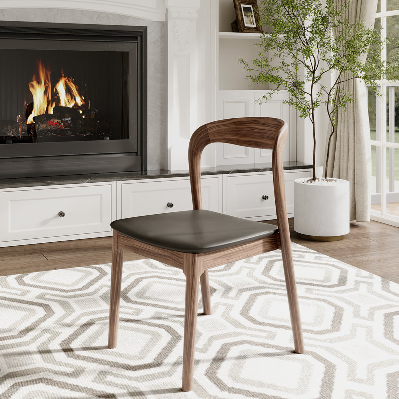  Ensemble de table de salle à manger Otelia, 7 pièces : table, 6 chaises, 59"