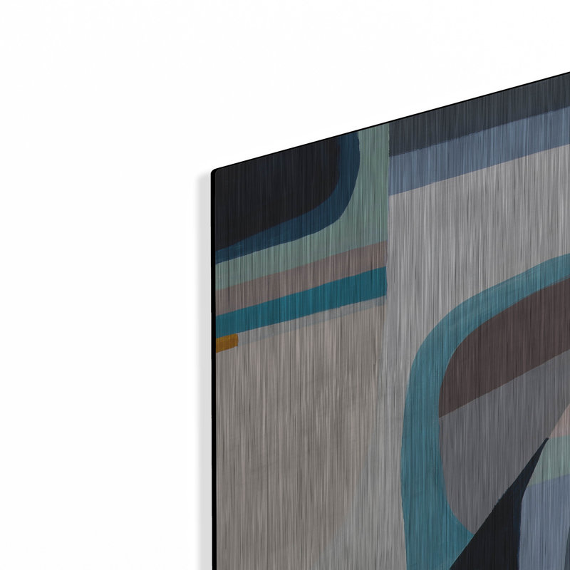 Ivy Bronx «Drift» par Marion Griese, art mural en métal, H 24 po x l 36 po