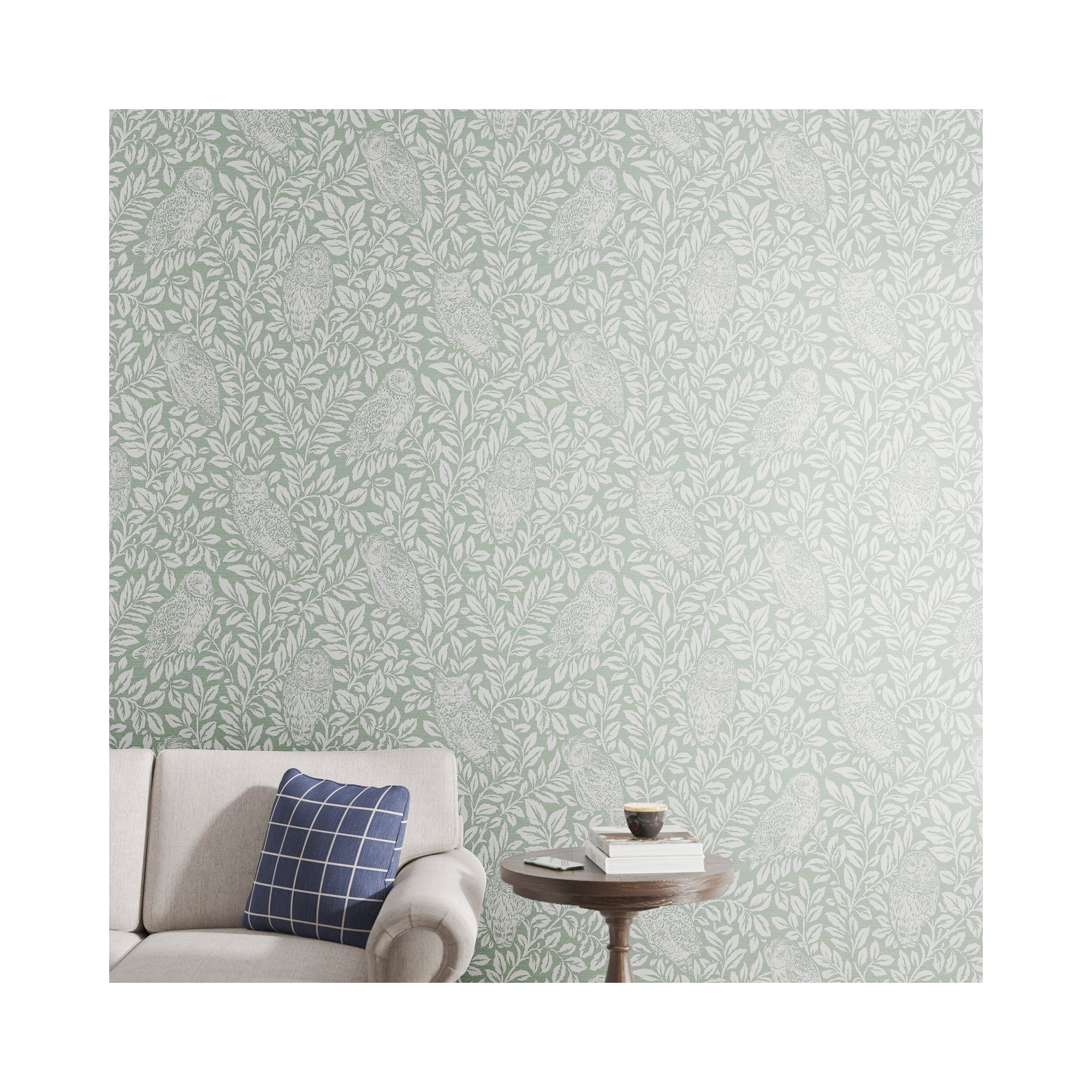 Toby Floral Roll, Teal