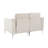 Modular Sectional Two-Seater Sofa-1335487567