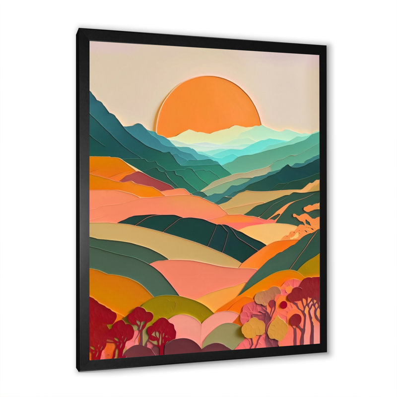 Germanton Sublime Sun, Cadre photo noir, H 20 po x l 12 po x P 1 po