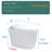Smart Toilet With Bidet Function, Auto Open/Close Lid, Foot Sensor, Multiple Washing Modes, Warm Water, Bathroom Essential Integration, Powerful Flushing, Upgrade-127800264