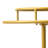 55”H Rotatable Clothing Rack Freestanding