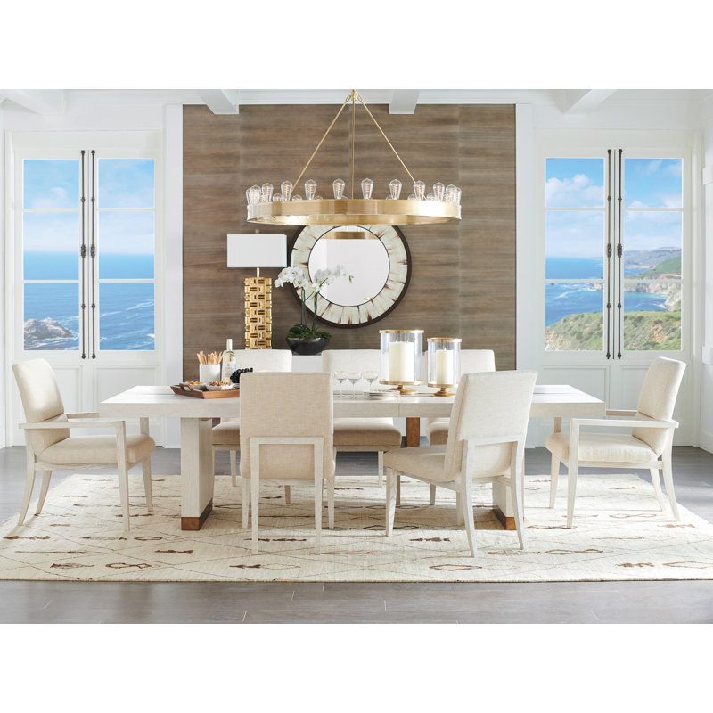 Carmel Upholstered Arm Chair, Beige